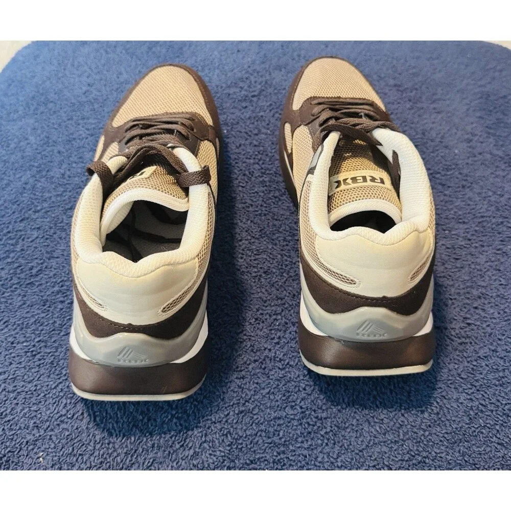 Reebok-RBX-Size 6-NEW-Brown/White/Grey-Athletic/Comfort